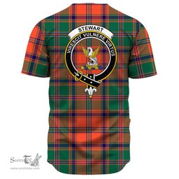 Scottish Stewart of Appin Ancient Clan Tartan Baseball Jersey - Crest Classic Scottish Plaid Tartan Plaid
