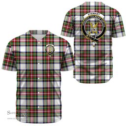 Scottish Stewart Dress Modern Clan Tartan Baseball Jersey - Crest Classic Scottish Plaid Tartan Plaid