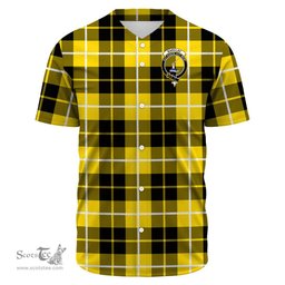 Scottish Barclay Dress Modern Clan Tartan Baseball Jersey - Crest Classic Scottish Plaid Tartan Plaid