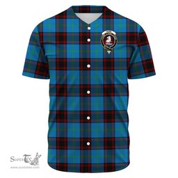 Scottish Home Ancient Clan Tartan Baseball Jersey - Crest Classic Scottish Plaid Tartan Plaid