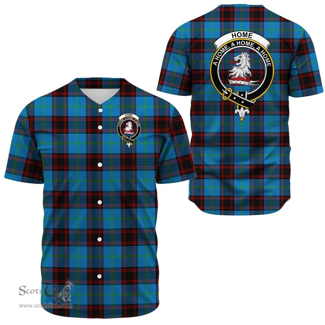 Scottish Home Ancient Clan Tartan Baseball Jersey - Crest Classic Scottish Plaid Tartan Plaid