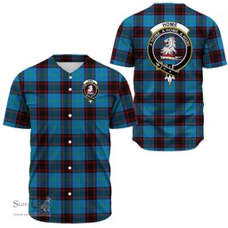 Scottish Home Ancient Clan Tartan Baseball Jersey - Crest Classic Scottish Plaid Tartan Plaid