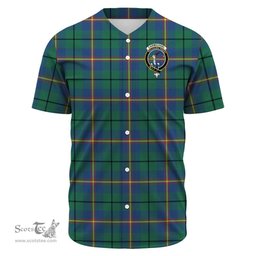Scottish Carmichael Ancient Clan Tartan Baseball Jersey - Crest Classic Scottish Plaid Tartan Plaid