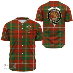 Scottish Hay Ancient Clan Tartan Baseball Jersey - Crest Classic Scottish Plaid Tartan Plaid