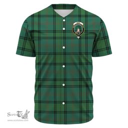 Scottish Ross Hunting Ancient Clan Tartan Baseball Jersey - Crest Classic Scottish Plaid Tartan Plaid