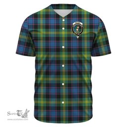 Scottish Watson Ancient Clan Tartan Baseball Jersey - Crest Classic Scottish Plaid Tartan Plaid