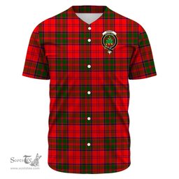Scottish Grant Modern Clan Tartan Baseball Jersey - Crest Classic Scottish Plaid Tartan Plaid