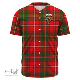 Scottish Hay Modern Clan Tartan Baseball Jersey - Crest Classic Scottish Plaid Tartan Plaid