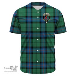 Scottish Armstrong Ancient Clan Tartan Baseball Jersey - Crest Classic Scottish Plaid Tartan Plaid