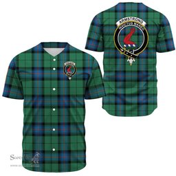Scottish Armstrong Ancient Clan Tartan Baseball Jersey - Crest Classic Scottish Plaid Tartan Plaid