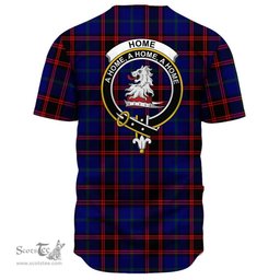 Scottish Home Modern Clan Tartan Baseball Jersey - Crest Classic Scottish Plaid Tartan Plaid