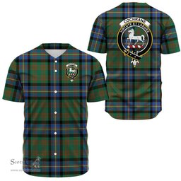 Scottish Cochrane Ancient Clan Tartan Baseball Jersey - Crest Classic Scottish Plaid Tartan Plaid