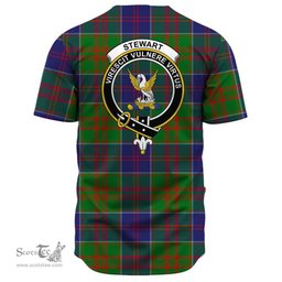Scottish Stewart of Appin Hunting Modern Clan Tartan Baseball Jersey - Crest Classic Scottish Plaid Tartan Plaid