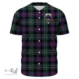 Scottish Rose Hunting Modern Clan Tartan Baseball Jersey - Crest Classic Scottish Plaid Tartan Plaid