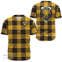 Scottish MacLeod of Lewis Ancient Clan Tartan Baseball Jersey - Crest Classic Scottish Plaid Tartan Plaid