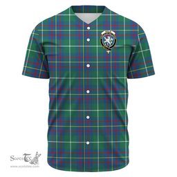 Scottish Inglis Ancient Clan Tartan Baseball Jersey - Crest Classic Scottish Plaid Tartan Plaid
