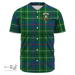 Scottish Duncan Ancient Clan Tartan Baseball Jersey - Crest Classic Scottish Plaid Tartan Plaid