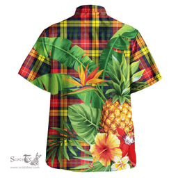 Scottish Buchanan Modern Clan Tartan Hawaiian Shirt - New Style Scottish Plaid Tartan Plaid