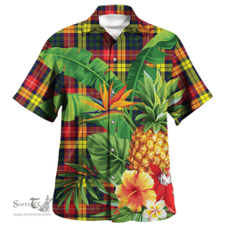 Scottish Buchanan Modern Clan Tartan Hawaiian Shirt - New Style Scottish Plaid Tartan Plaid