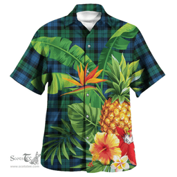 Scottish Blackwatch Ancient Clan Tartan Hawaiian Shirt - New Style Scottish Plaid Tartan Plaid