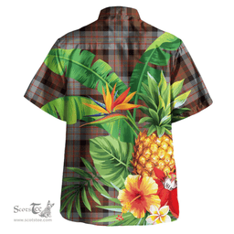 Scottish Cameron of Erracht Weathered Clan Tartan Hawaiian Shirt - New Style Scottish Plaid Tartan Plaid