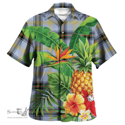 Scottish Bell of the Borders Clan Tartan Hawaiian Shirt - New Style Scottish Plaid Tartan Plaid