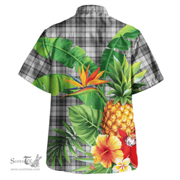 Scottish Douglas Grey Modern Clan Tartan Hawaiian Shirt - New Style Scottish Plaid Tartan Plaid
