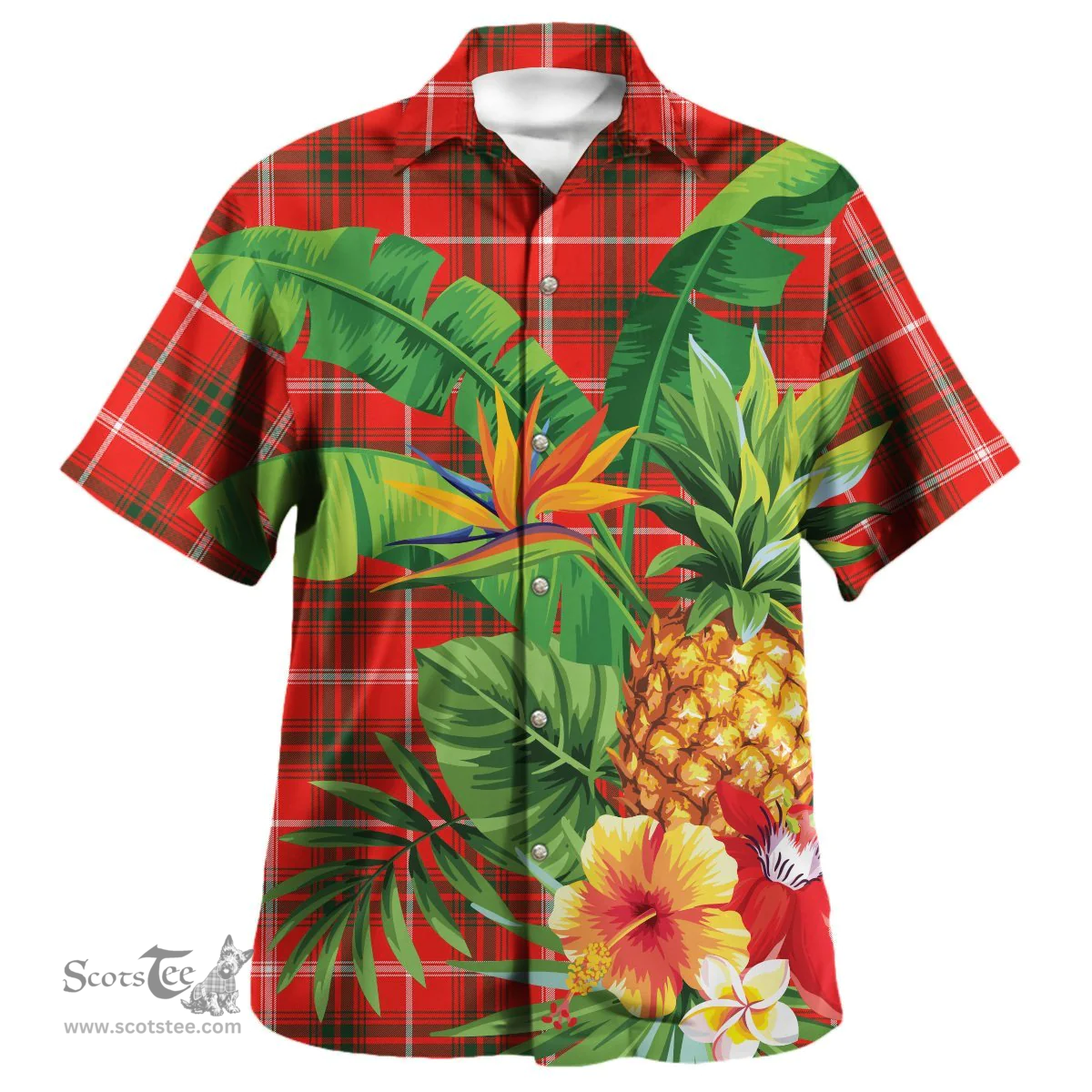 Scottish Duke of Rothesay Modern Clan Tartan Hawaiian Shirt - New Style Scottish Plaid Tartan Plaid
