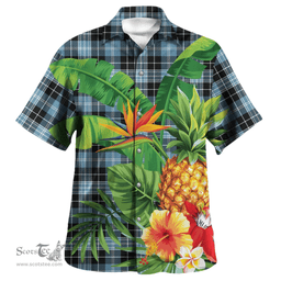 Scottish Clark Ancient Clan Tartan Hawaiian Shirt - New Style Scottish Plaid Tartan Plaid