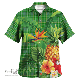 Scottish Currie Clan Tartan Hawaiian Shirt - New Style Scottish Plaid Tartan Plaid