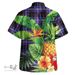Scottish Dunlop Modern Clan Tartan Hawaiian Shirt - New Style Scottish Plaid Tartan Plaid