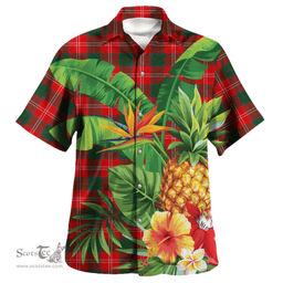 Scottish Chisholm Modern Clan Tartan Hawaiian Shirt - New Style Scottish Plaid Tartan Plaid