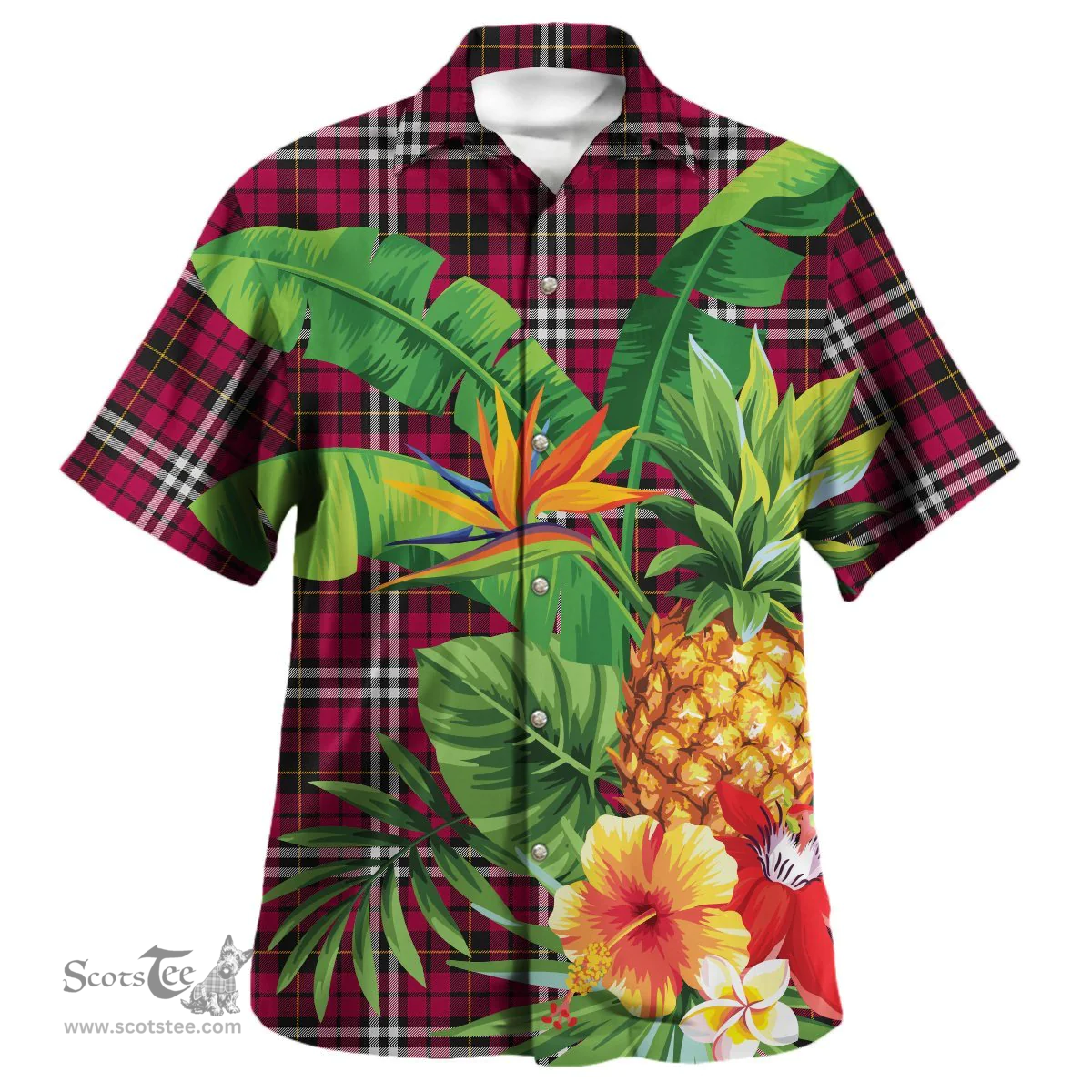 Scottish Little Clan Tartan Hawaiian Shirt - New Style Scottish Plaid Tartan Plaid