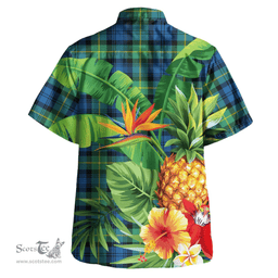 Scottish Gordon Ancient Clan Tartan Hawaiian Shirt - New Style Scottish Plaid Tartan Plaid