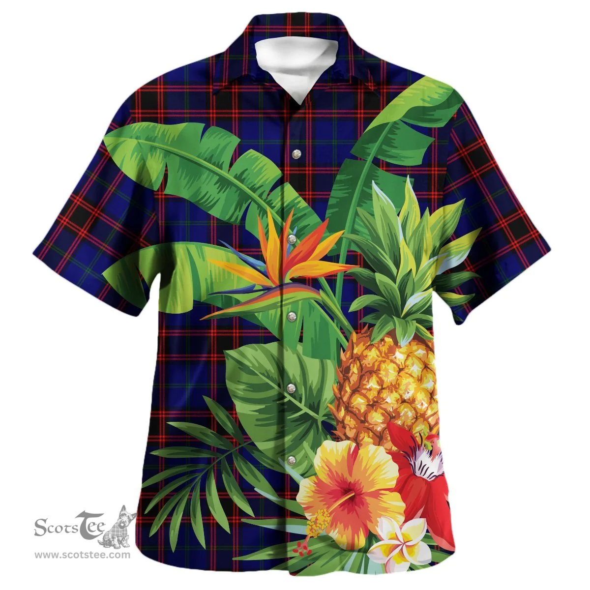 Scottish Home Modern Clan Tartan Hawaiian Shirt - New Style Scottish Plaid Tartan Plaid