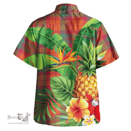 Scottish MacNab Ancient Clan Tartan Hawaiian Shirt - New Style Scottish Plaid Tartan Plaid