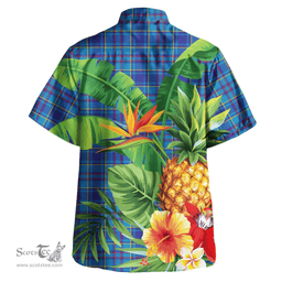 Scottish Mercer Modern Clan Tartan Hawaiian Shirt - New Style Scottish Plaid Tartan Plaid