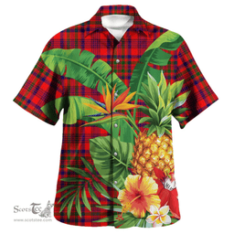 Scottish Murray of Tulloch Modern Clan Tartan Hawaiian Shirt - New Style Scottish Plaid Tartan Plaid