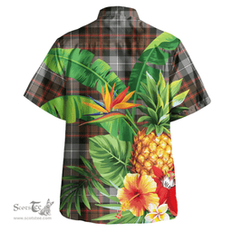 Scottish MacRae HuntingWeathered Clan Tartan Hawaiian Shirt - New Style Scottish Plaid Tartan Plaid