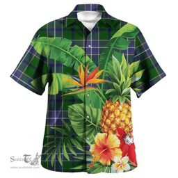 Scottish Wishart Hunting Modern Clan Tartan Hawaiian Shirt - New Style Scottish Plaid Tartan Plaid