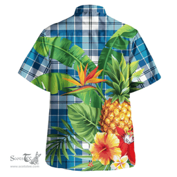 Scottish Roberton Clan Tartan Hawaiian Shirt - New Style Scottish Plaid Tartan Plaid