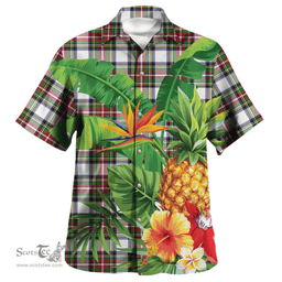 Scottish Stewart Dress Modern Clan Tartan Hawaiian Shirt - New Style Scottish Plaid Tartan Plaid
