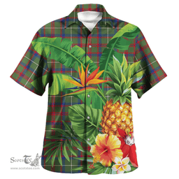 Scottish Shaw Green Modern Clan Tartan Hawaiian Shirt - New Style Scottish Plaid Tartan Plaid