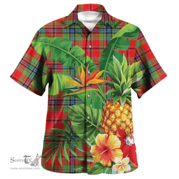 Scottish MacLean of Duart Modern Clan Tartan Hawaiian Shirt - New Style Scottish Plaid Tartan Plaid