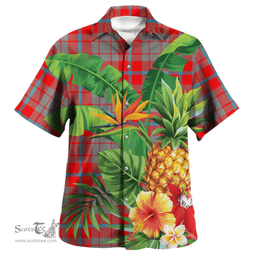 Scottish Moubray Clan Tartan Hawaiian Shirt - New Style Scottish Plaid Tartan Plaid