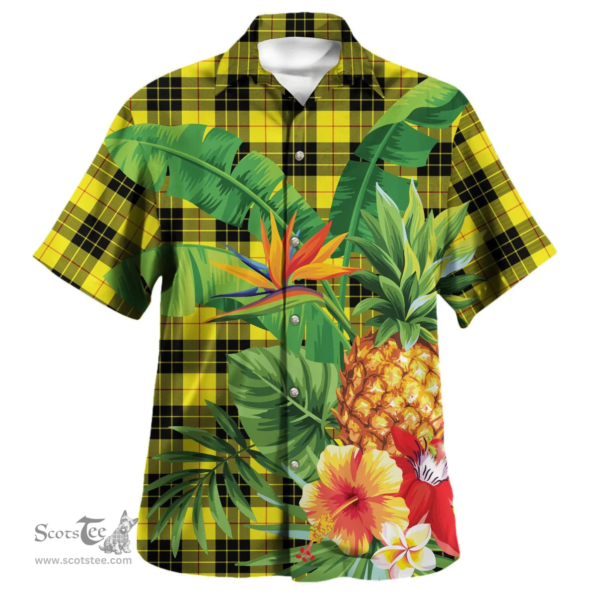Scottish MacLeod of Lewis Modern Clan Tartan Hawaiian Shirt - New Style Scottish Plaid Tartan Plaid