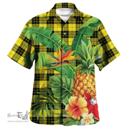 Scottish MacLeod of Lewis Modern Clan Tartan Hawaiian Shirt - New Style Scottish Plaid Tartan Plaid