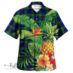 Scottish Sempill Modern Clan Tartan Hawaiian Shirt - New Style Scottish Plaid Tartan Plaid