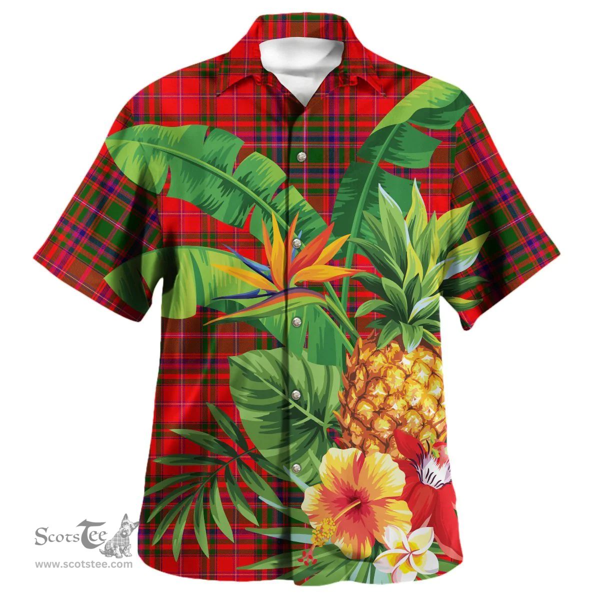 Scottish MacDougall Modern Clan Tartan Hawaiian Shirt - New Style Scottish Plaid Tartan Plaid