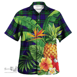 Scottish MacKinlay Modern Clan Tartan Hawaiian Shirt - New Style Scottish Plaid Tartan Plaid